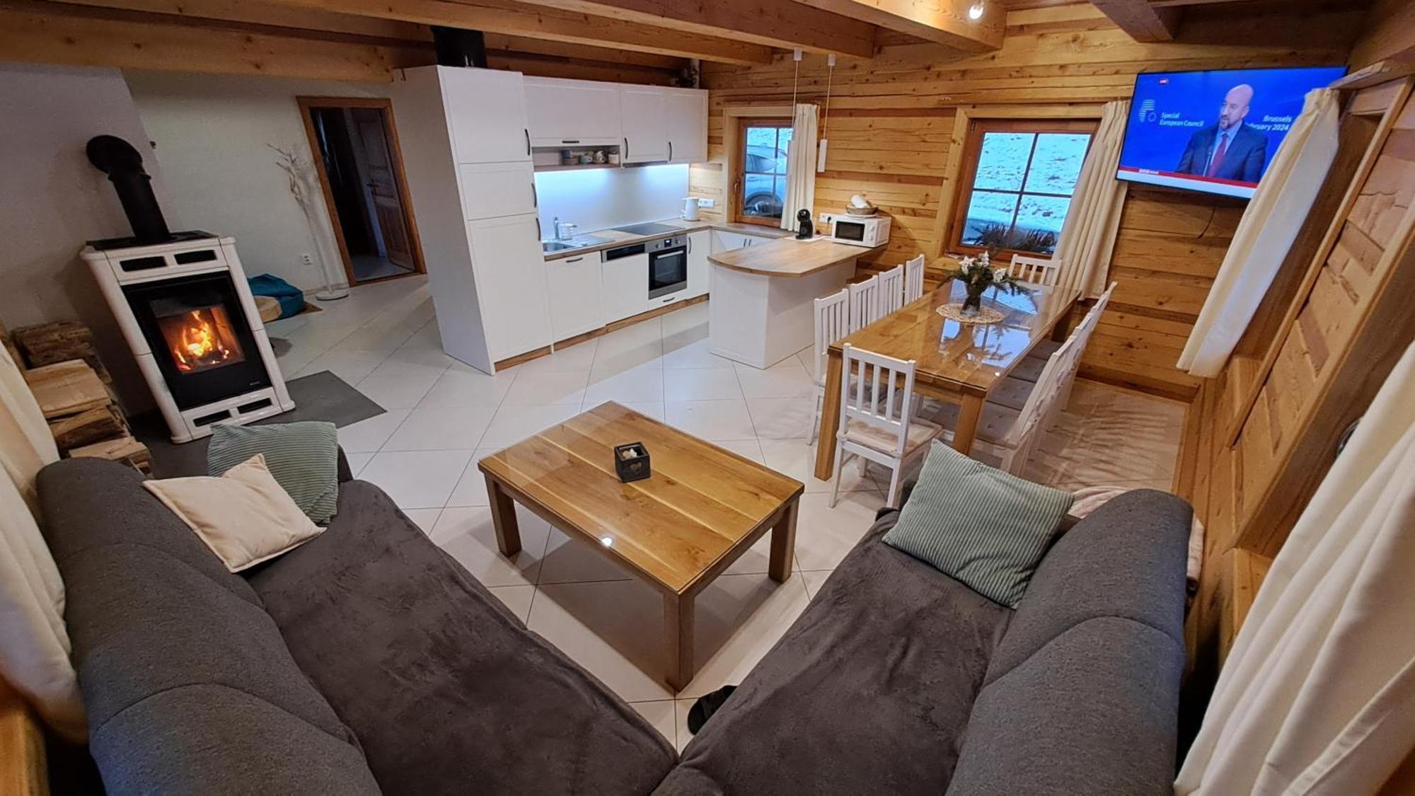 Villa Drevenica Pod Demaenovskou Horou Demänovská Dolina Exterior foto